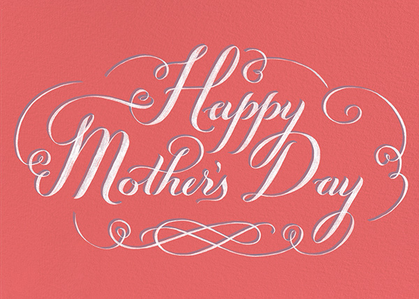 Happy Mothers Day Script Pink Send Online Instantly Track Opens