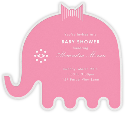 Circus Elephants - Pink - Jonathan Adler
