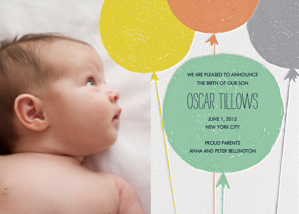 paperless post birth announcement