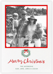 Photo Christmas Cards Send Online Instantly Track Opens