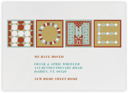 Home On The Range - cozy - Paperless Post - New Address Christmas cards