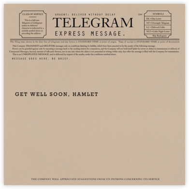 Telegram - Get Well - Paperless Post - Get Well Cards