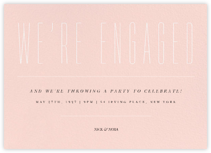 Narrows - Paperless Post - Engagement party invitations 