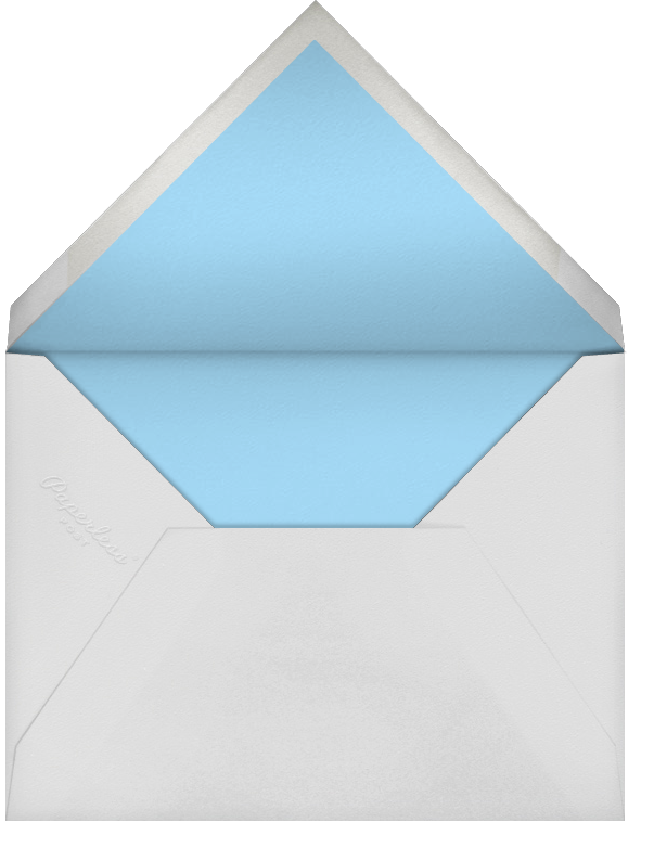 Gesso II (Invitation) - Ivory/Light Blue - Paperless Post - Envelope