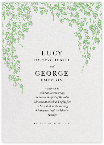 Gwendolyn II - Paperless Post - Romantic wedding invitations 