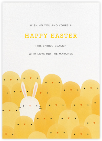 Not Like the Others (Greeting) - Paperless Post - Easter Cards
