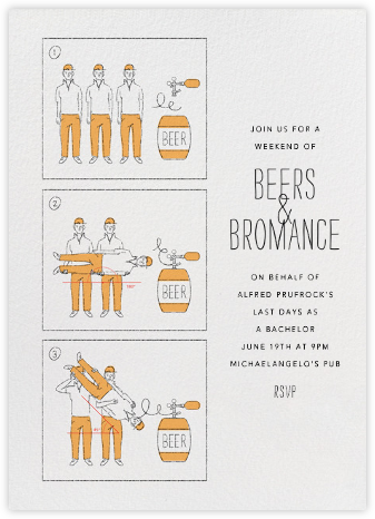 Keg Stand 101 - Paperless Post - Bachelor party invitations