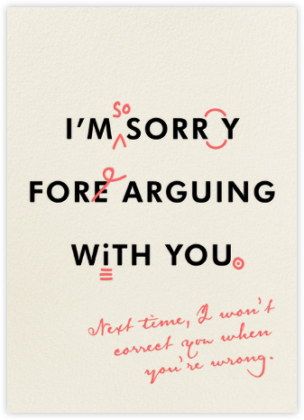 Apology Cards Send Online Instantly Track Opens