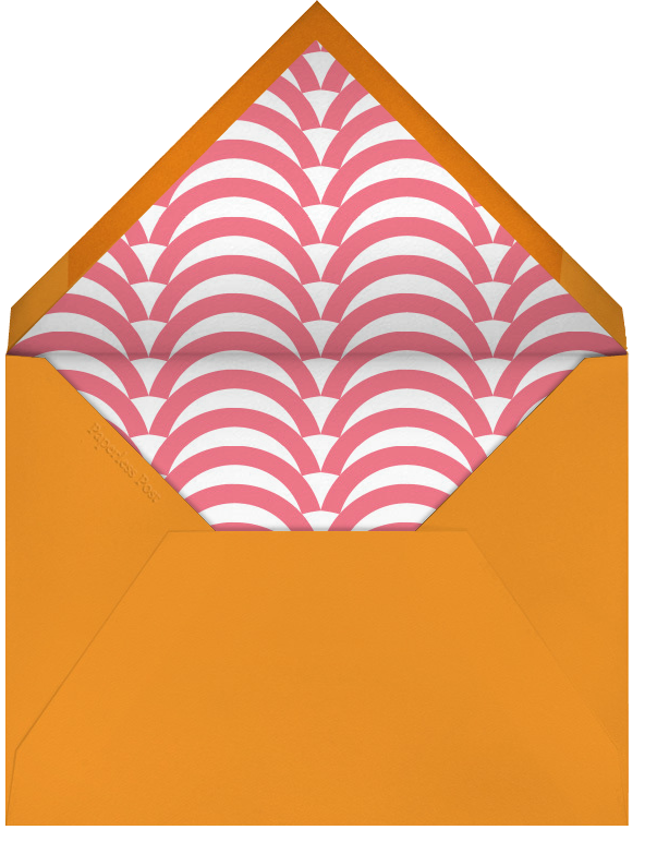 Sunflower - Pink and Orange - Jonathan Adler - Envelope