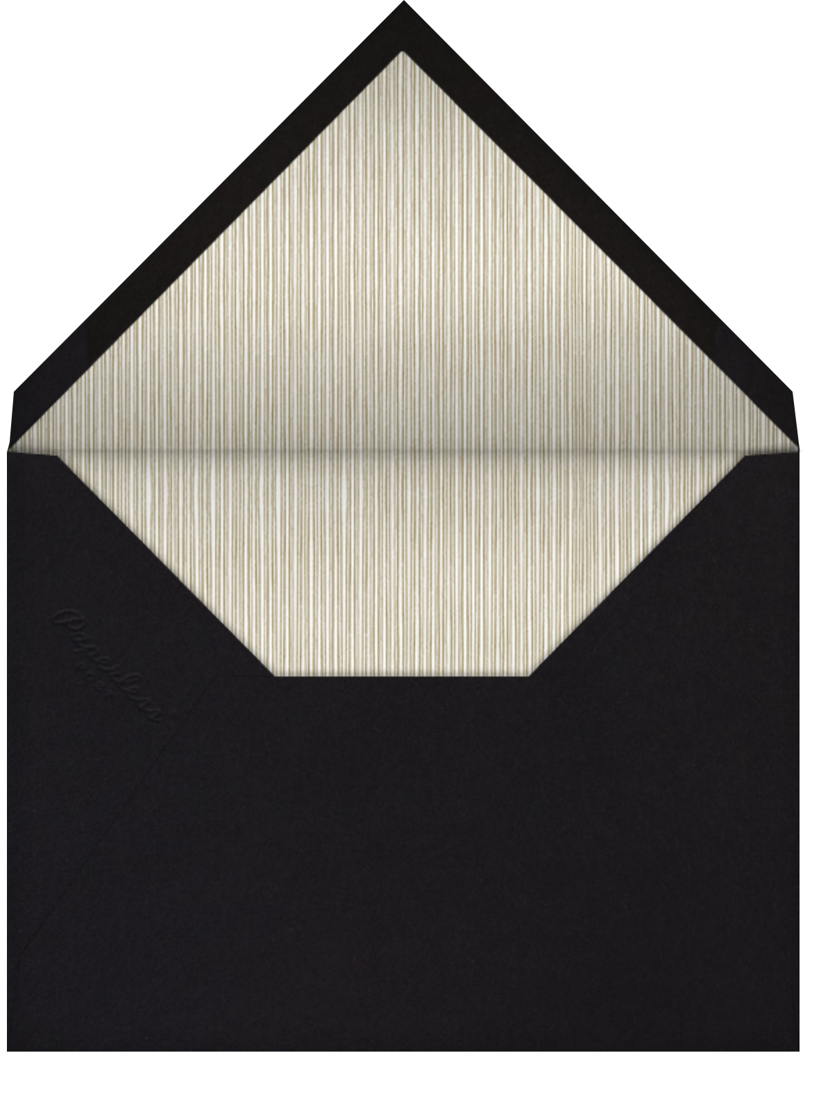 Golden Ticket (Tabac) - Paperless Post - Envelope