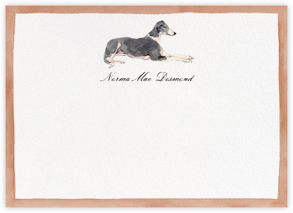 Mr. Grey - Happy Menocal - Personalized Stationery 