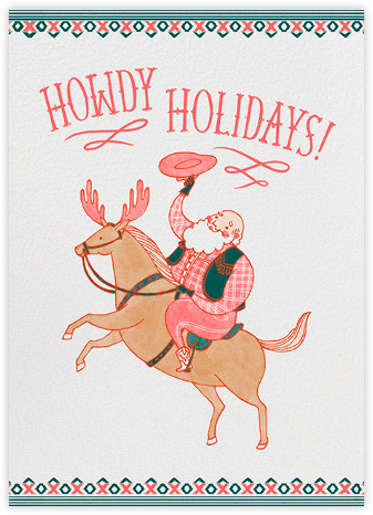 Merry Christmas, Y'all - Paperless Post - Western Party Invitations