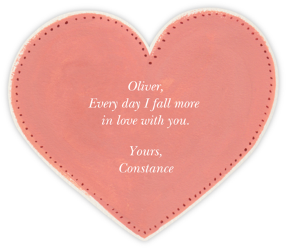 Je T'aime Heart  - Paperless Post - Valentine's Day Cards
