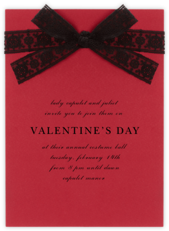 Bois de Boulogne - Paperless Post - Valentine's Day Party Invitations