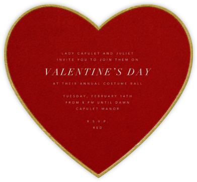Classic Heart - Paperless Post
