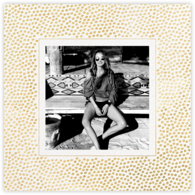 Konfetti (Photo) - Gold - Kelly Wearstler - Get Together Invitations