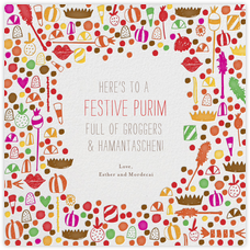 Purim Cards Online At Paperless Post