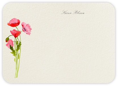 Wild Poppies (Stationery) - Felix Doolittle