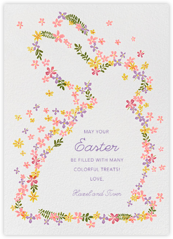 Field Rabbit - Paperless Post - Easter Cards