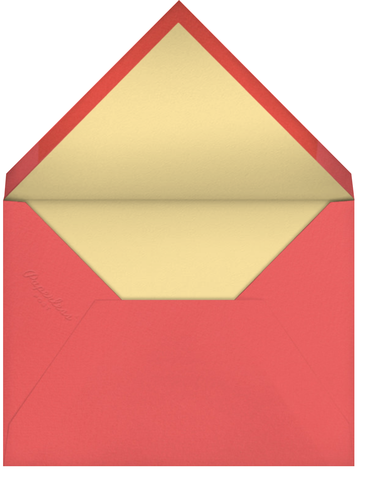 Birthday Bike (Blanca Gómez) - Medium - Red Cap Cards - Envelope