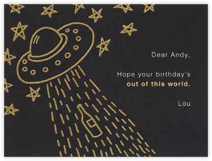 Beam Me Up Shottie - Paperless Post - Birthday Cards for Him