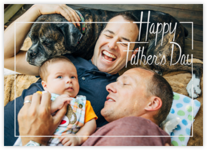Dad's Favorite Frame - White - Paperless Post