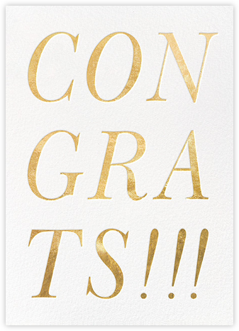 Congratulations Cards Online At Paperless Post
