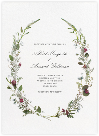Winter Wilds - Paperless Post - Rustic wedding invitations 