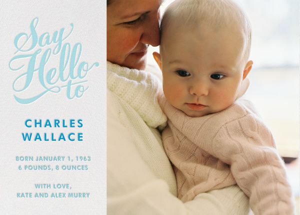 paperless post baby announcement