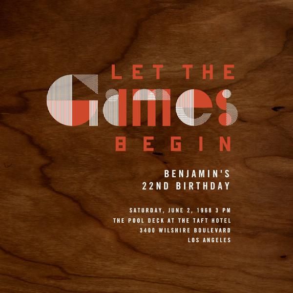 Old School Game Night Send Online Instantly Rsvp Tracking