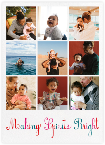 One Big Happy Family - Mr. Boddington's Studio - Holiday Photo Cards 