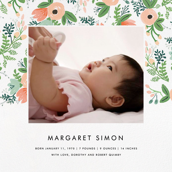 paperless post baby announcement