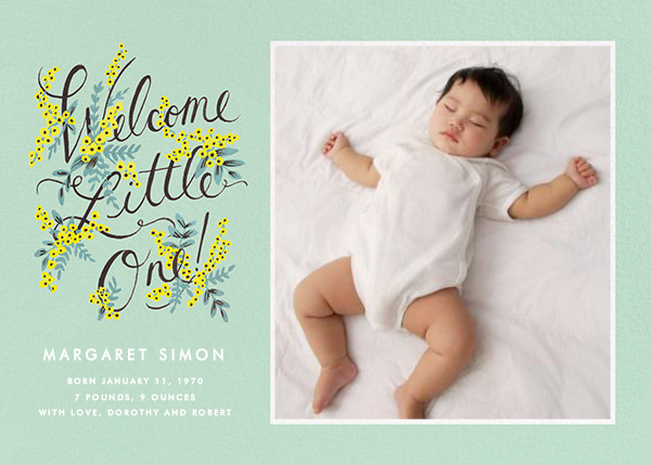 paperless post birth announcement