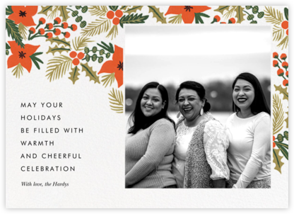 Holiday Potpourri (Inset) - Rifle Paper Co. - Holiday Photo Cards 