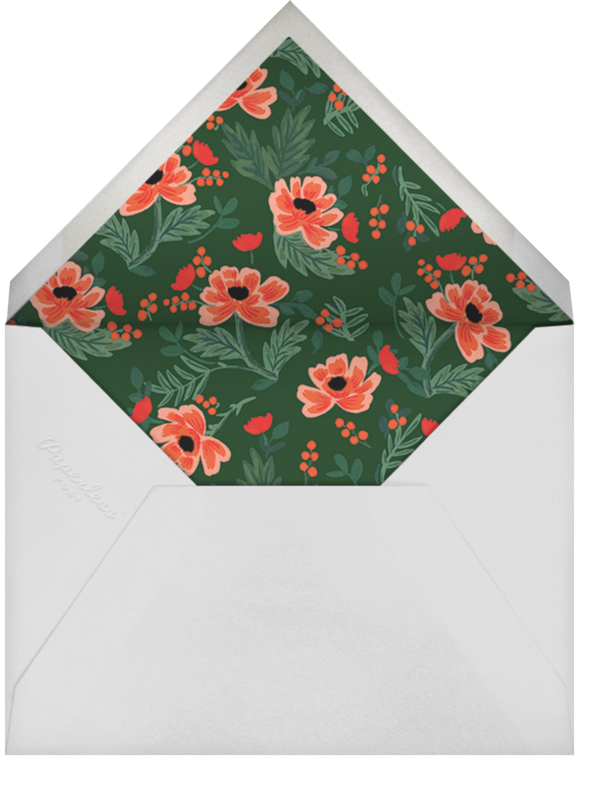 Field Poppies (Photo) - Rifle Paper Co. - Envelope