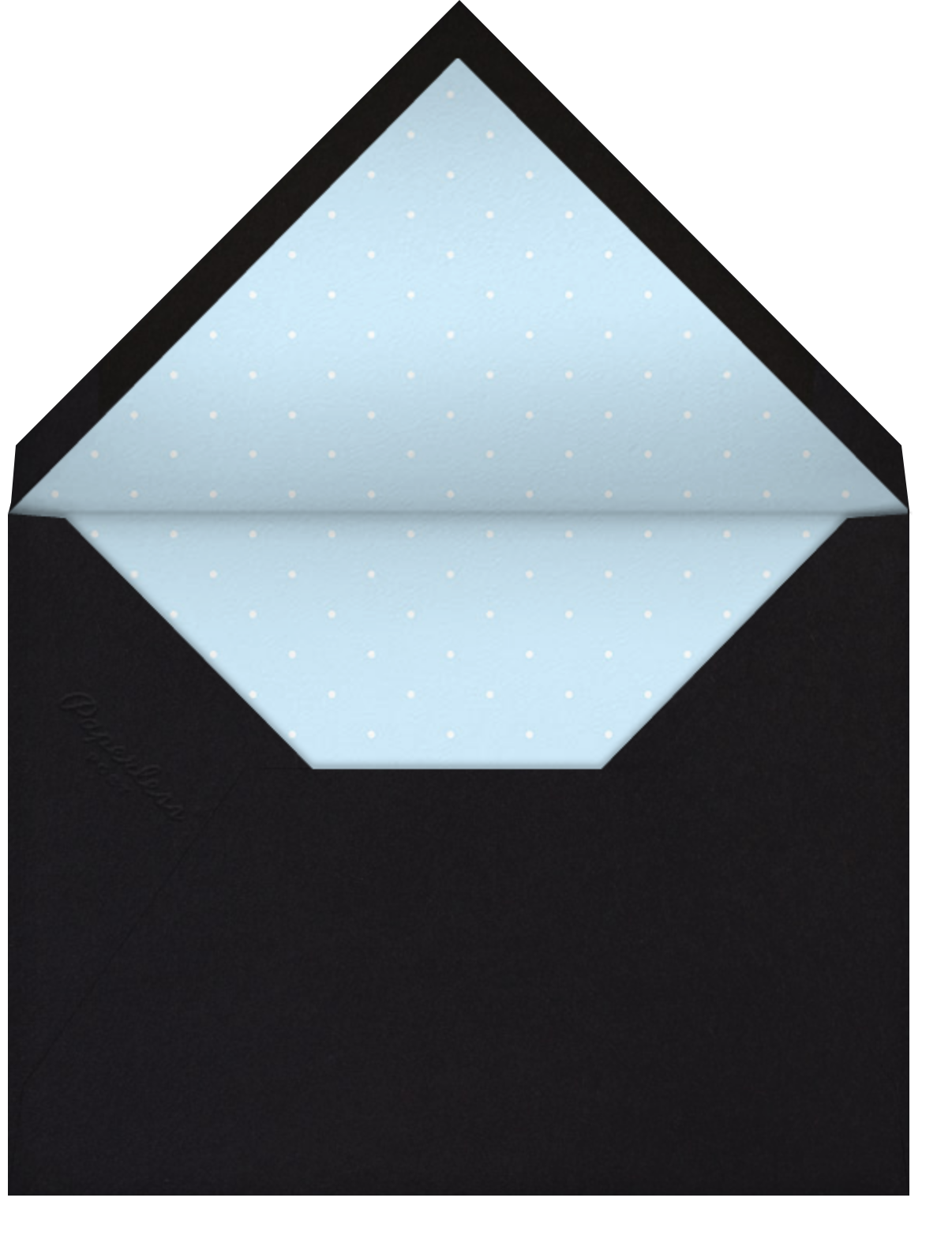 Quad - Black - Paperless Post - Envelope