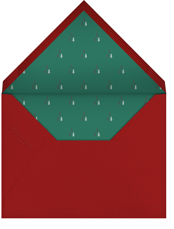 Tartan Bow - Valrhona - Paperless Post - Envelope