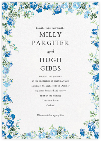 Elizabeth Daylight (Invitation) - Liberty - Romantic wedding invitations 