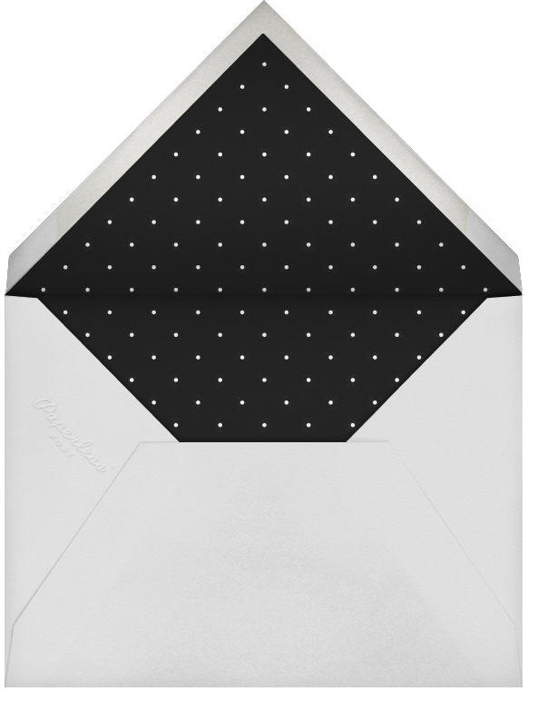 D.C. Skyline View (Invitation) - Black/White - Paperless Post - Envelope