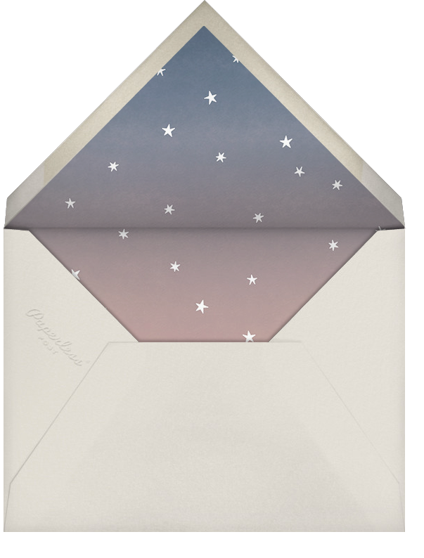 L'Heure Bleue (Save the Date) - Gold - Paperless Post - Envelope