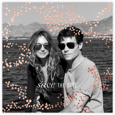 Evoke (Photo Save the Date) - Rose Gold - Kelly Wearstler
