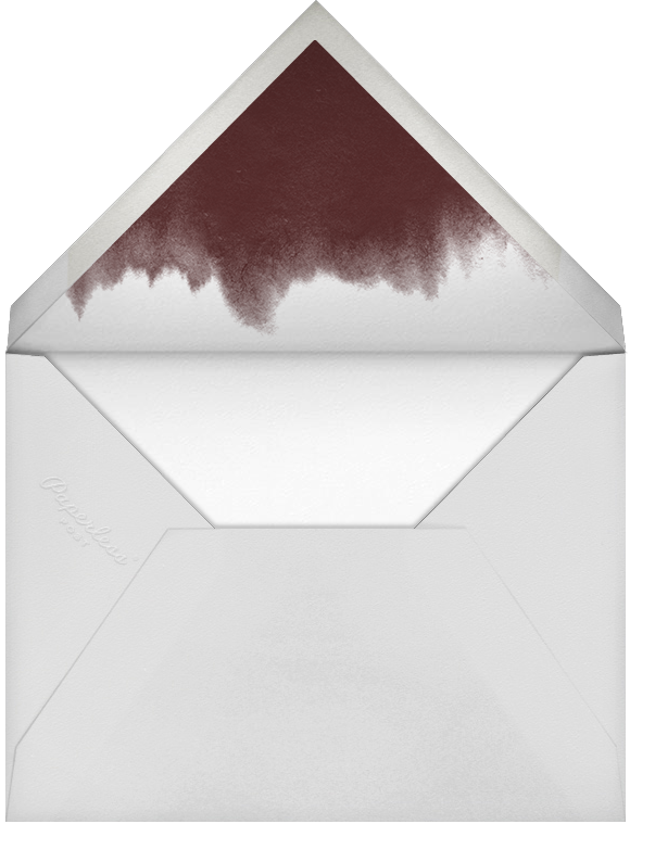 Dip Dye (Stationery) - Royal Blue - Paperless Post - Envelope