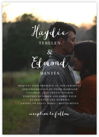 Pilier (Invitation) - Bellini - Paperless Post - Modern wedding invitations 