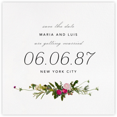 Belvoir (Save the Date) - White - Paperless Post - Save the dates