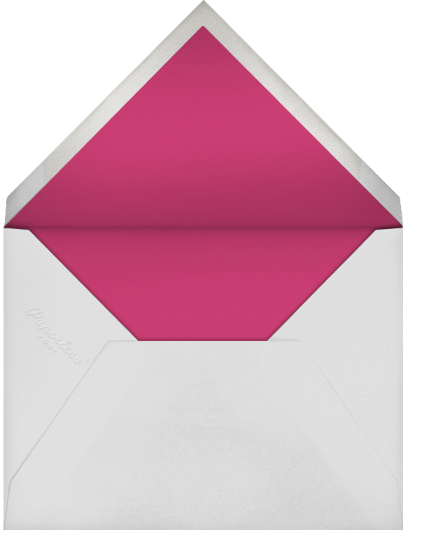 Tulum (Save the Date) - Bright Pink - Paperless Post - Envelope