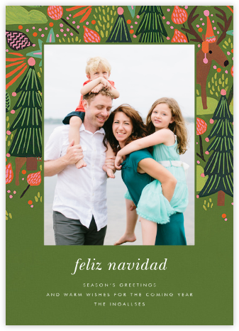 Reindeer Glades (Photo) - Rifle Paper Co. - Holiday Photo Cards 