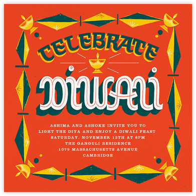 Diwali Invitations Send Online Instantly Rsvp Tracking
