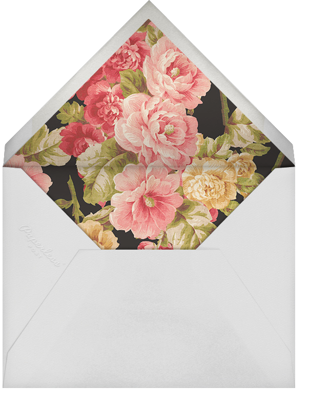 Garden Floral Ikat (Stationery) - Oscar de la Renta - Envelope
