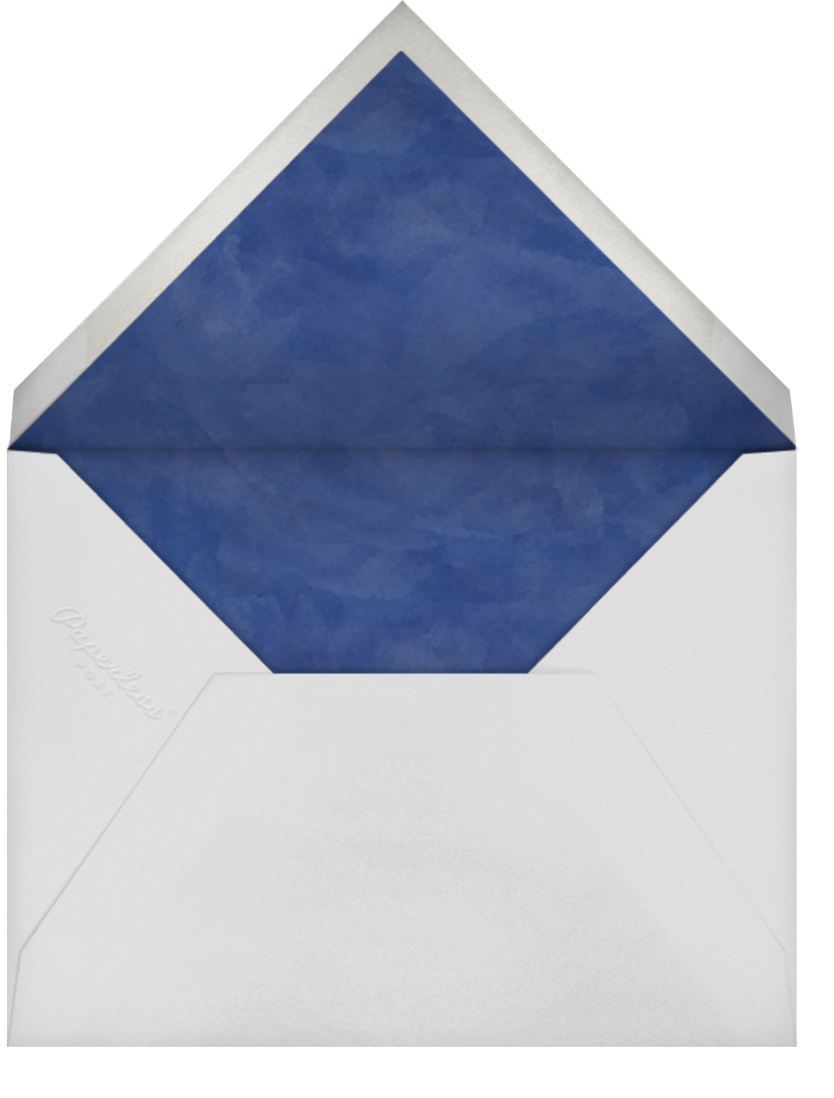 Floral Trellis II - Blue/Gold - Oscar de la Renta - Envelope