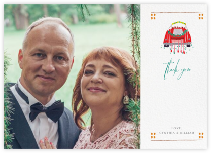 Mr. Juniper (Photo Stationery) - Mr. Boddington's Studio - Wedding Thank You Cards 